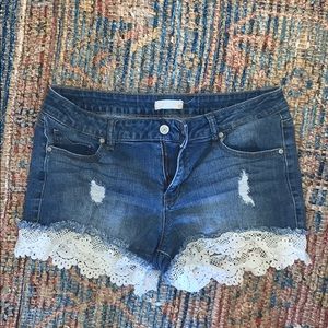 altar’d state denim shorts